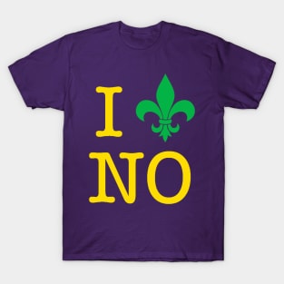 I Fleur de Lis New Orleans (Mardis Gras) T-Shirt